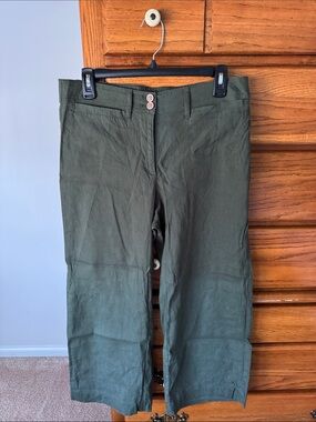 J. Jill Olive Green Chino Pants